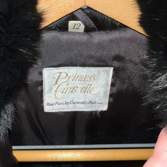 Genuine rabbit fur children’s jacket. Great condition